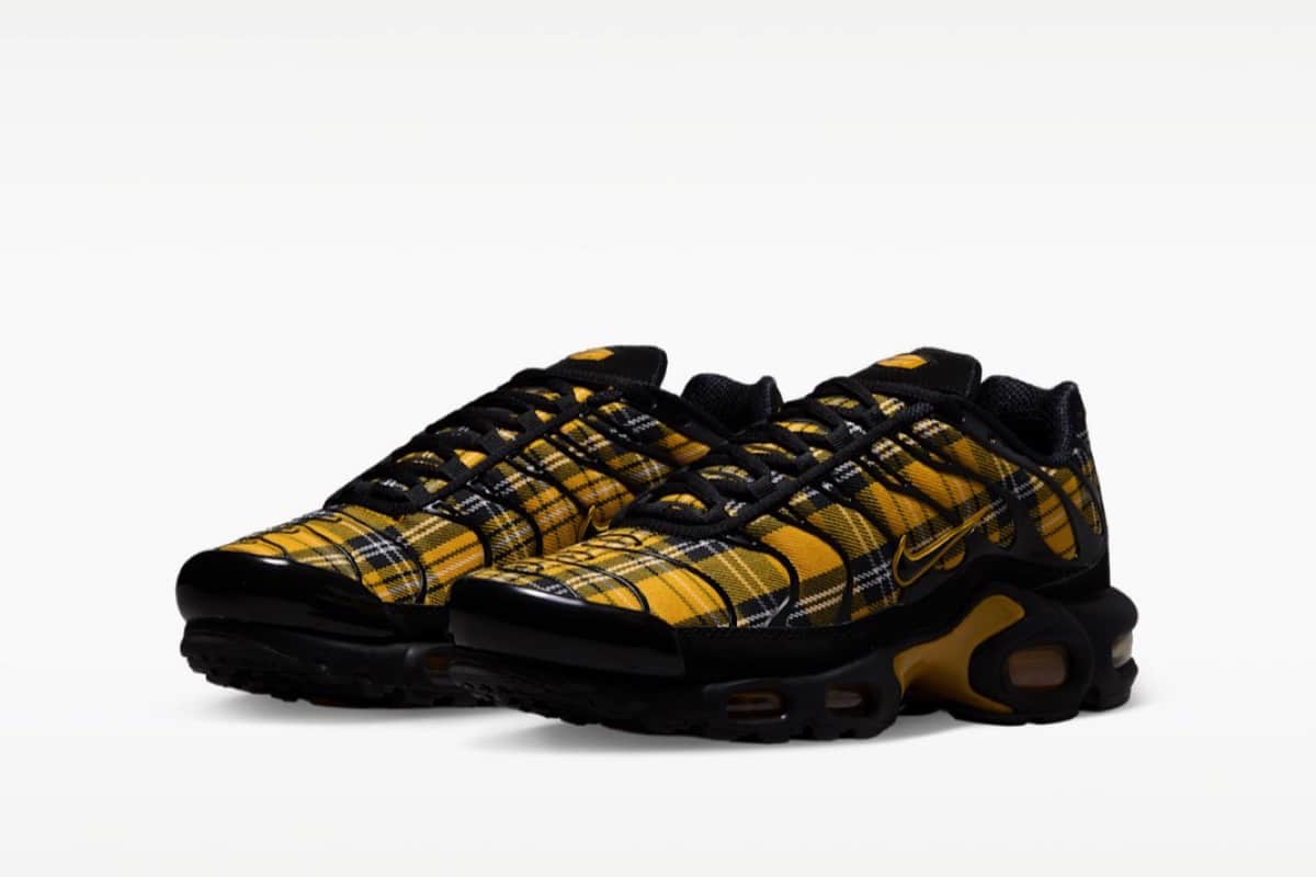 Nike Air Max Plus kolejnym modelem ze wzorem „Yellow Plaid”