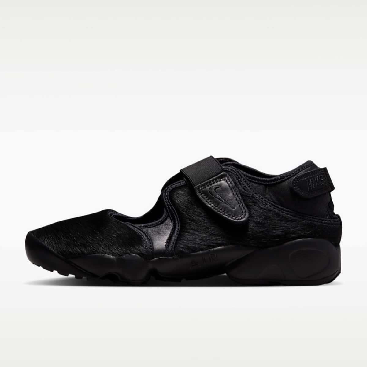 Nike Air Rift Pony Hair Black IO4884-001 2