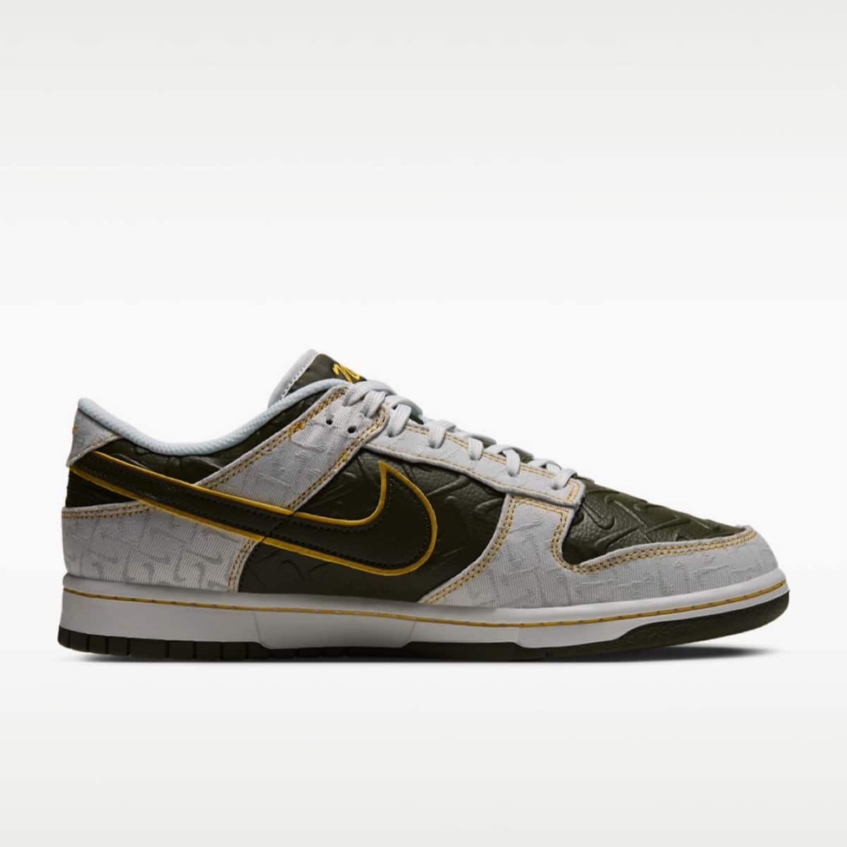 Nike Dunk Low Swoosh Summit White Cargo Khaki IX7260-133 3