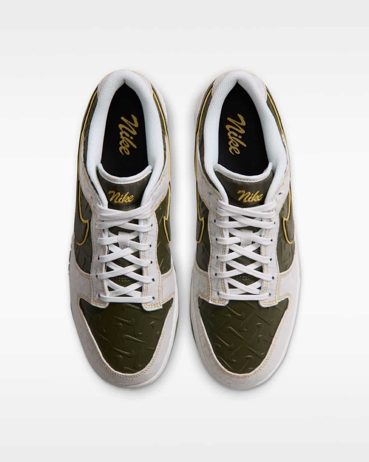Nike Dunk Low Swoosh Summit White Cargo Khaki IX7260-133 5