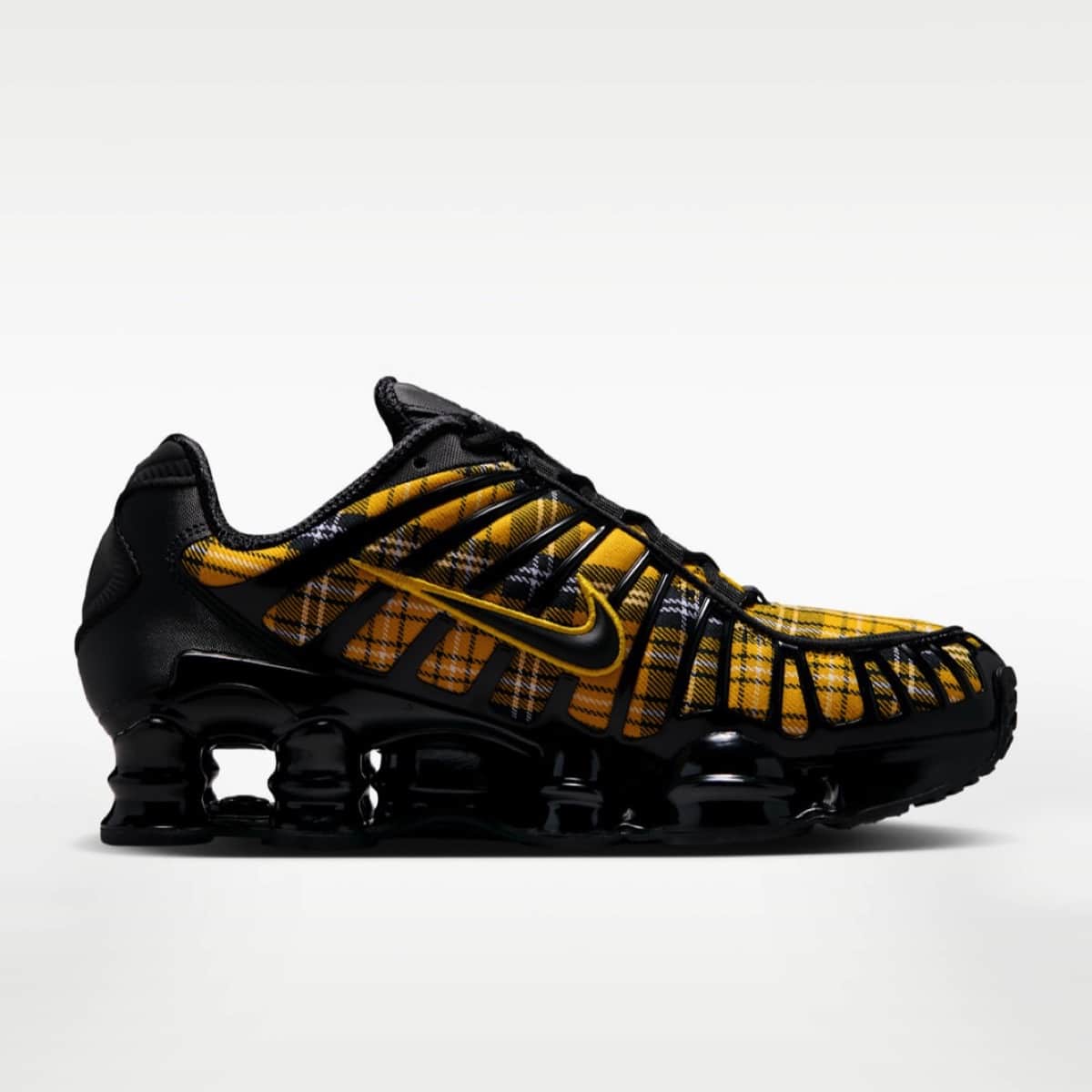 Nike Shox TL Yellow Plaid IM5167-001 3