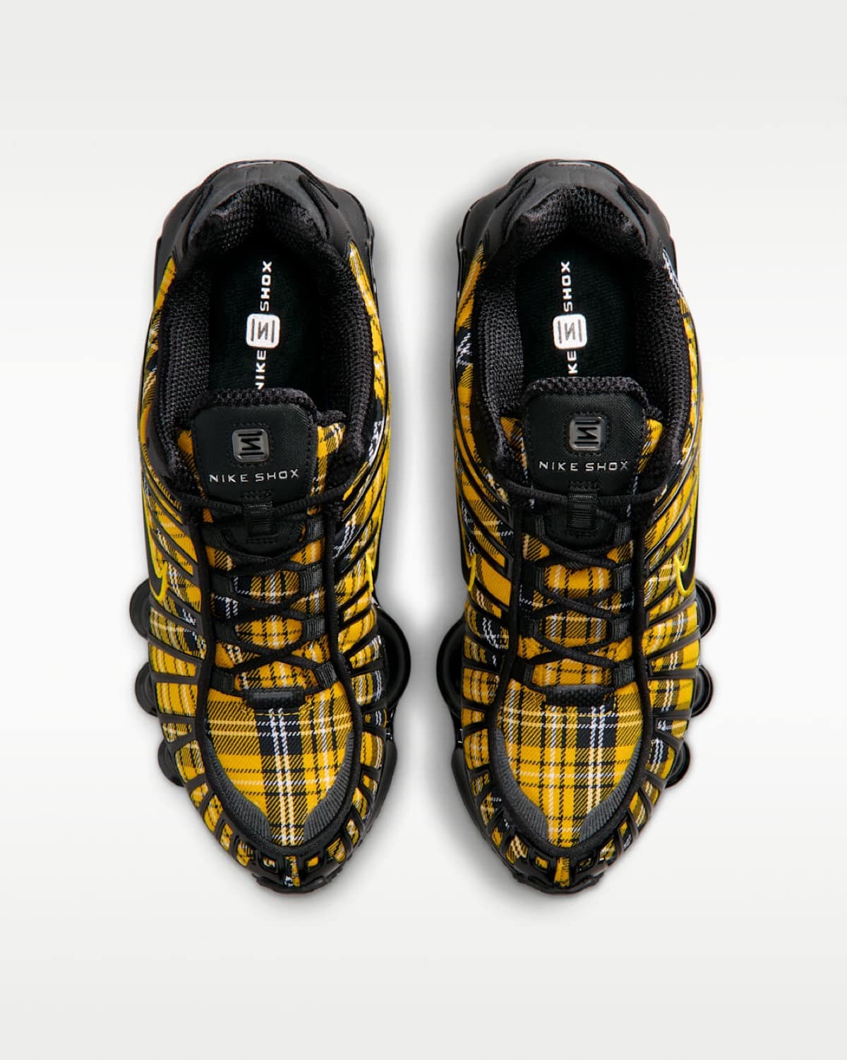 Nike Shox TL Yellow Plaid IM5167-001 5