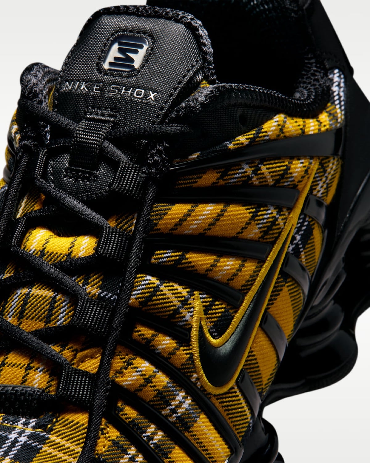 Nike Shox TL Yellow Plaid IM5167-001 7
