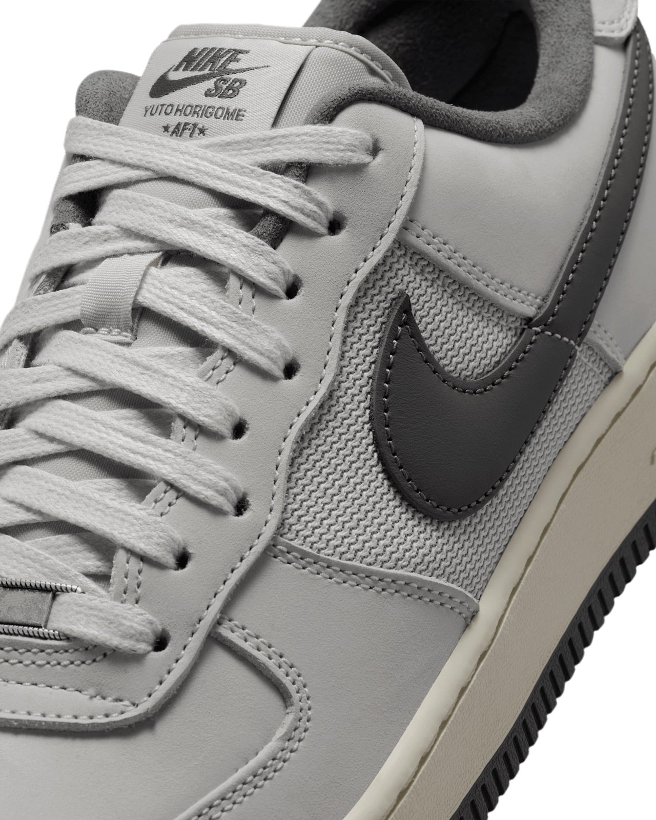 Yuto Horigome x Nike SB Air Force 1 Low Light Bone IO8439-100 7