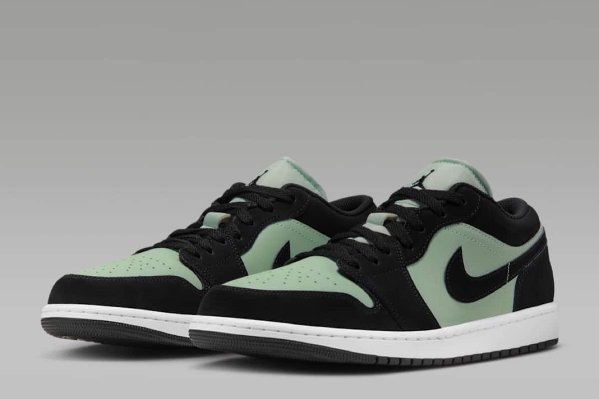 Air Jordan 1 Low – zieleń Pistachio Frost przełamuje czerń