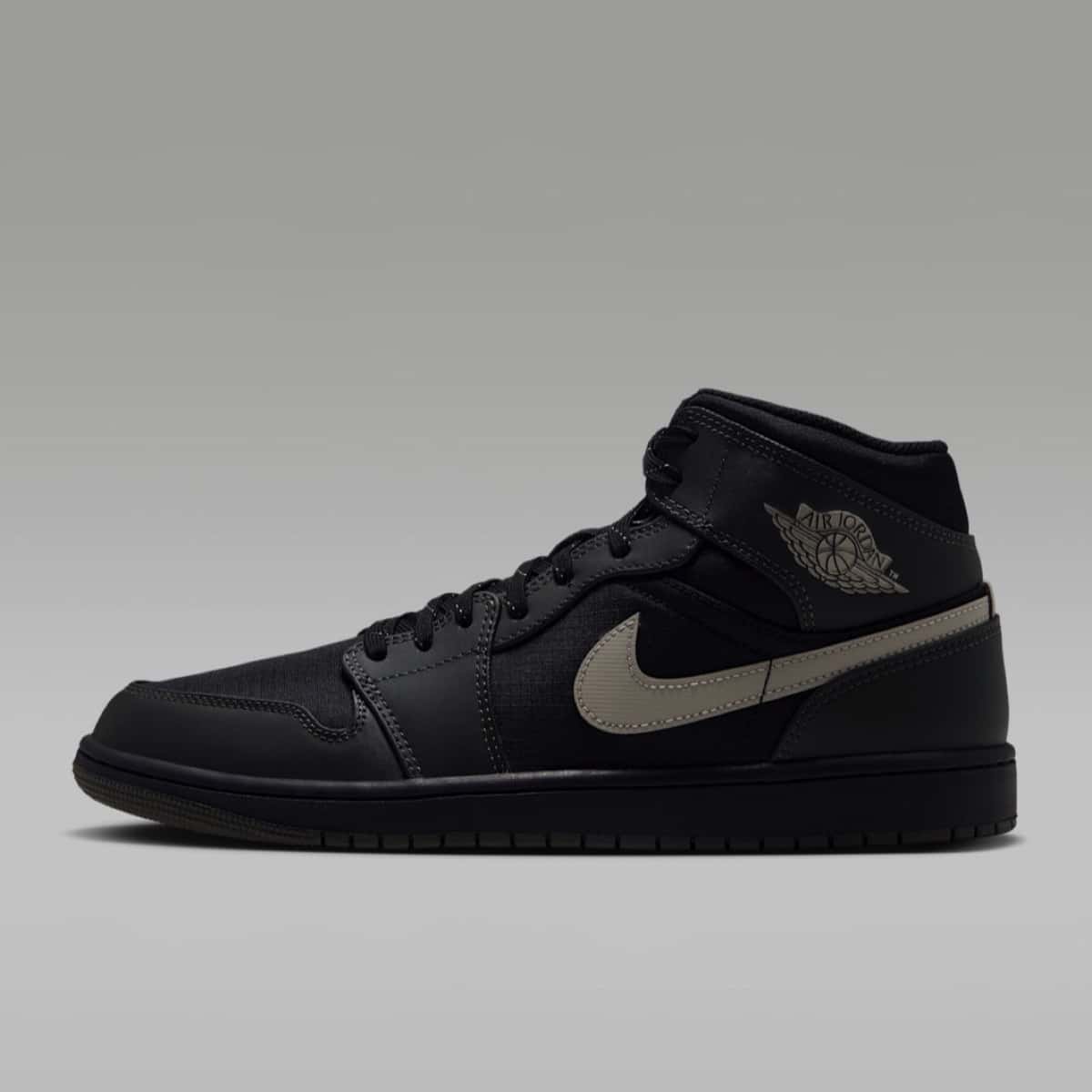 Air Jordan 1 Mid Utility Black Spruce Fog IX6982-001 2