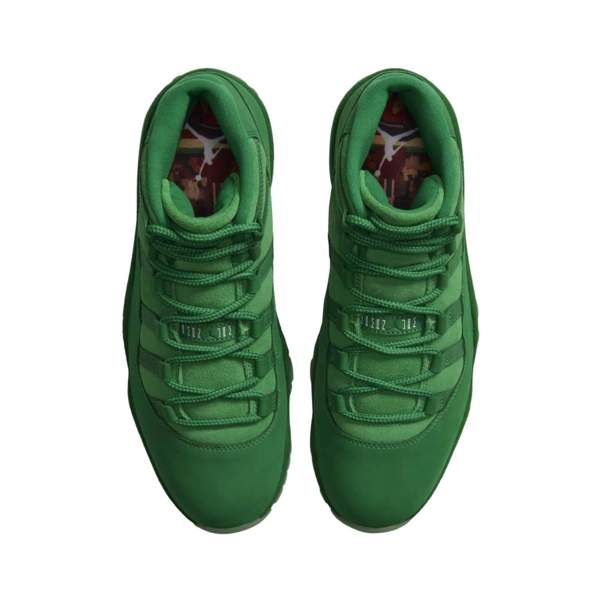 Air Jordan 11 Green Screen Monstars IQ5700-900 5