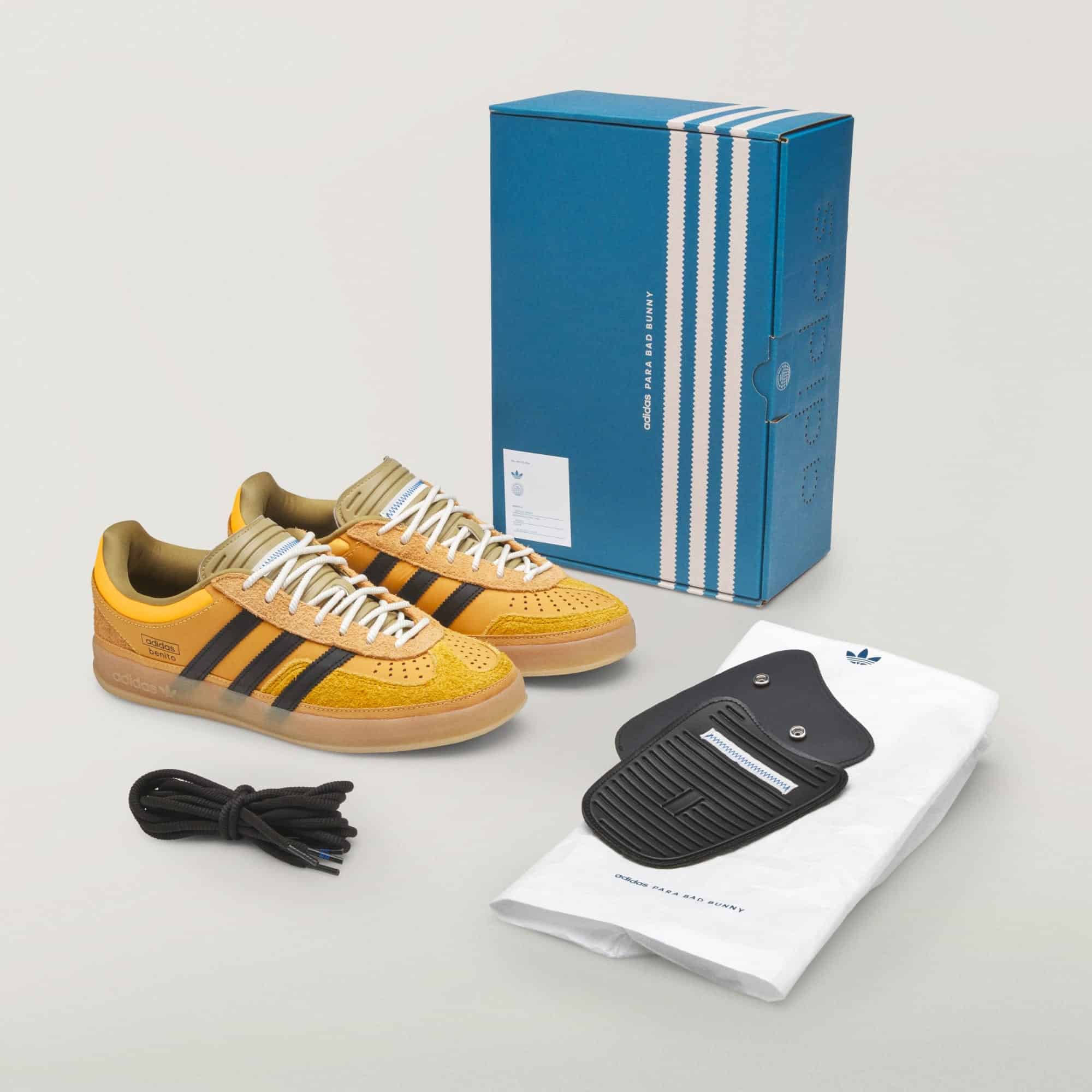 Bad Bunny x adidas Gazelle Indoor Solar Gold KI2592 1