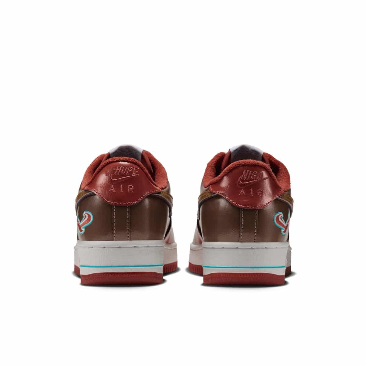 J-HOPE x NIGO x Nike Air Force 1 Low 01 Burnt Sunrise Metallic Gold IO8766-800 6