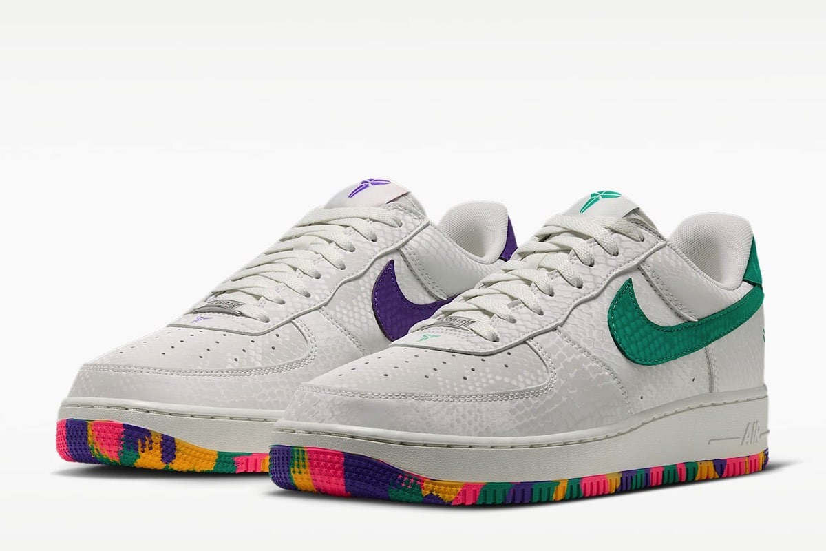 Kobe Bryant x Nike Air Force 1 Low „Parade” – dwa różne buty w jednej parze