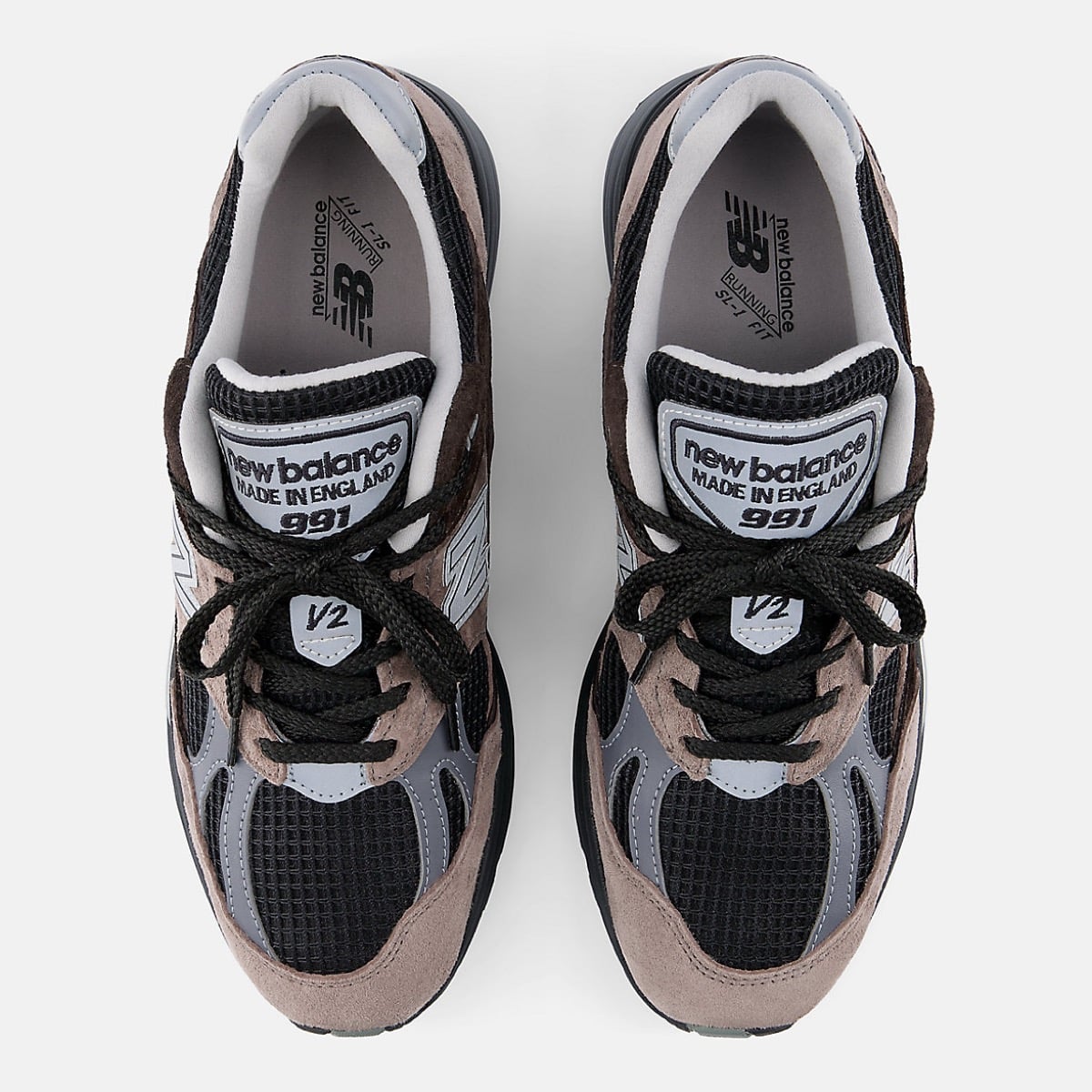New Balance 991v2 Elevated Neutrals Iron U991EY2 5