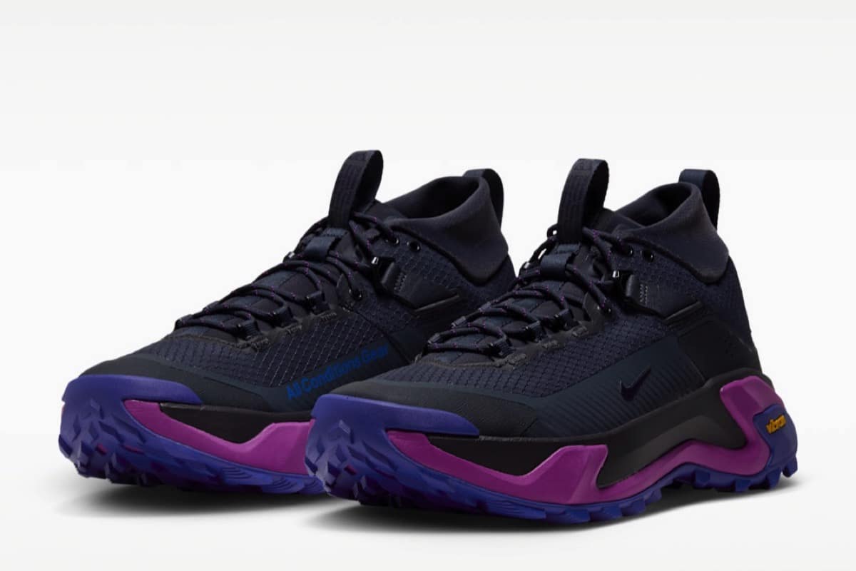 Nike ACG Zegama Hike – górska sylwetka w fiolecie i błękicie