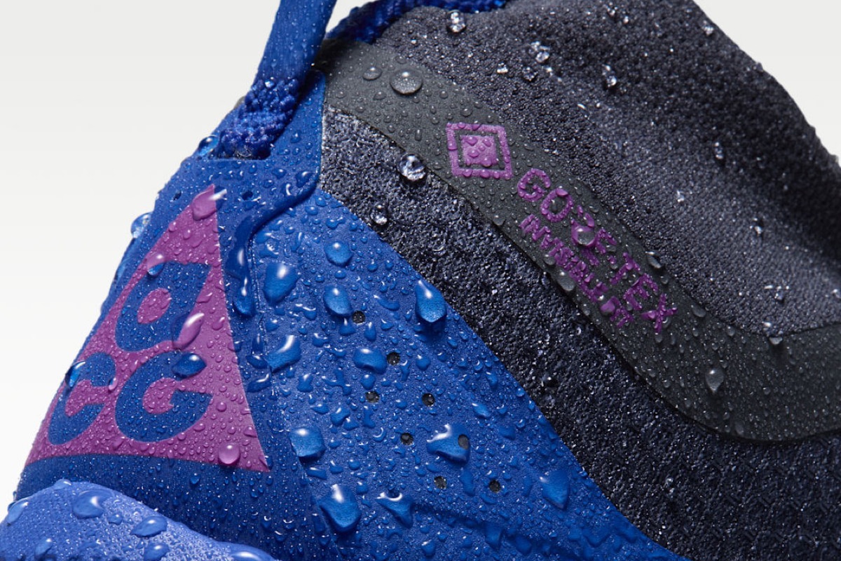 Wodoszczelny but na wymagające trasy – Nike ACG Zegama Trail GORE-TEX „Gridiron / Hyper Royal”