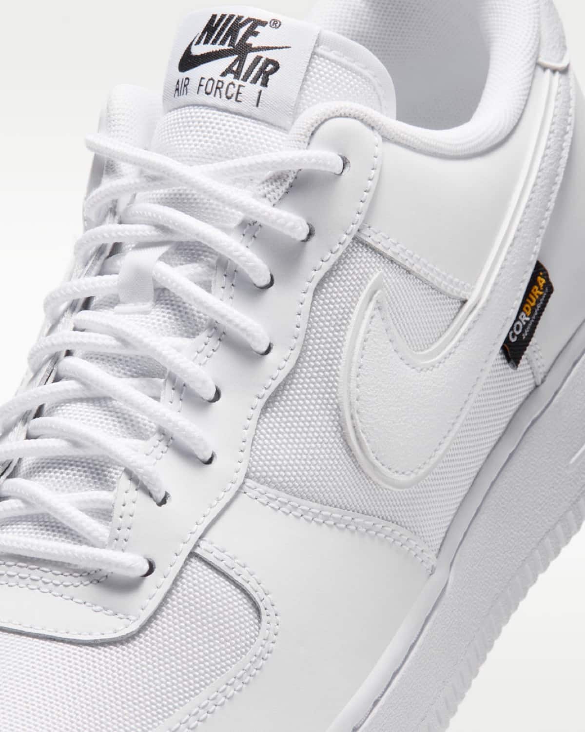 Nike Air Force 1 Low Cordura Triple White DO6701-100 7