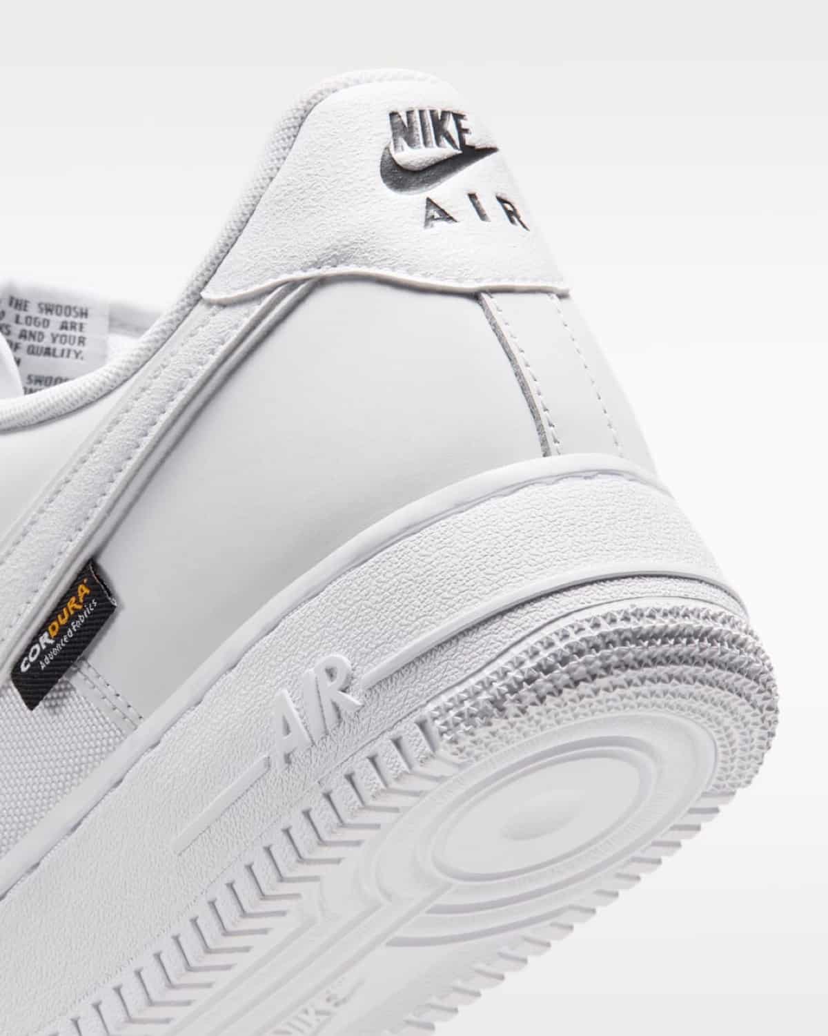 Nike Air Force 1 Low Cordura Triple White DO6701-100 8