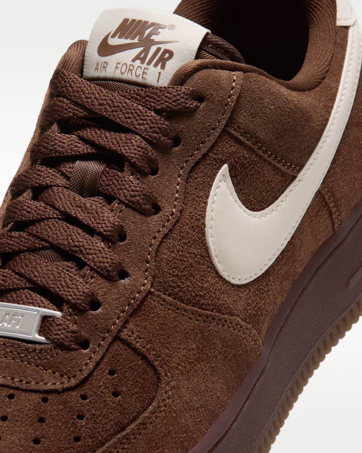 Nike Air Force 1 Low Suede Cacao Wow IQ0136-200 7