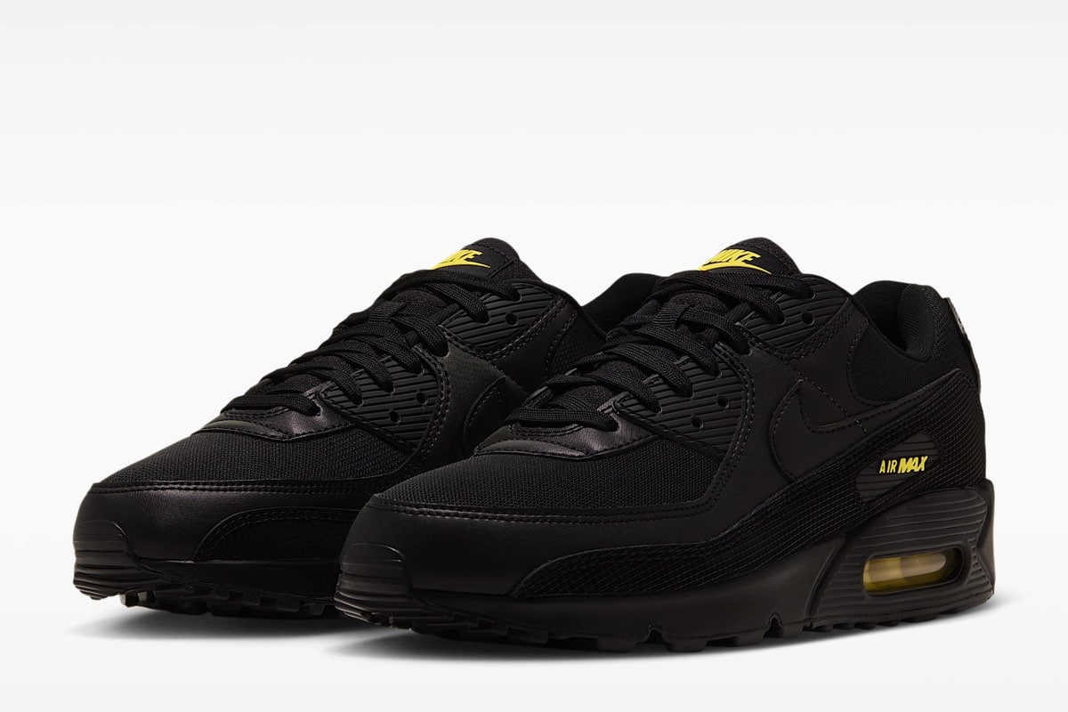 Nike Air Max 90 „Batman” – czarno-żółta kolorystyka jak z Gotham