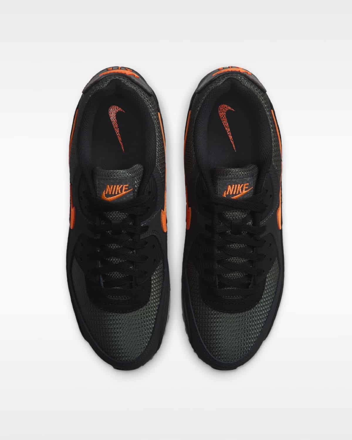 Nike Air Max 90 Cargo Khaki Black Total Orange IZ9645-325 5