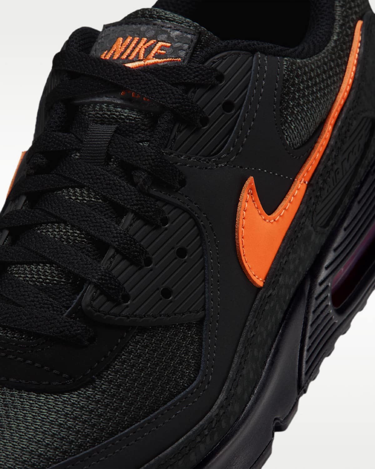 Nike Air Max 90 Cargo Khaki Black Total Orange IZ9645-325 7