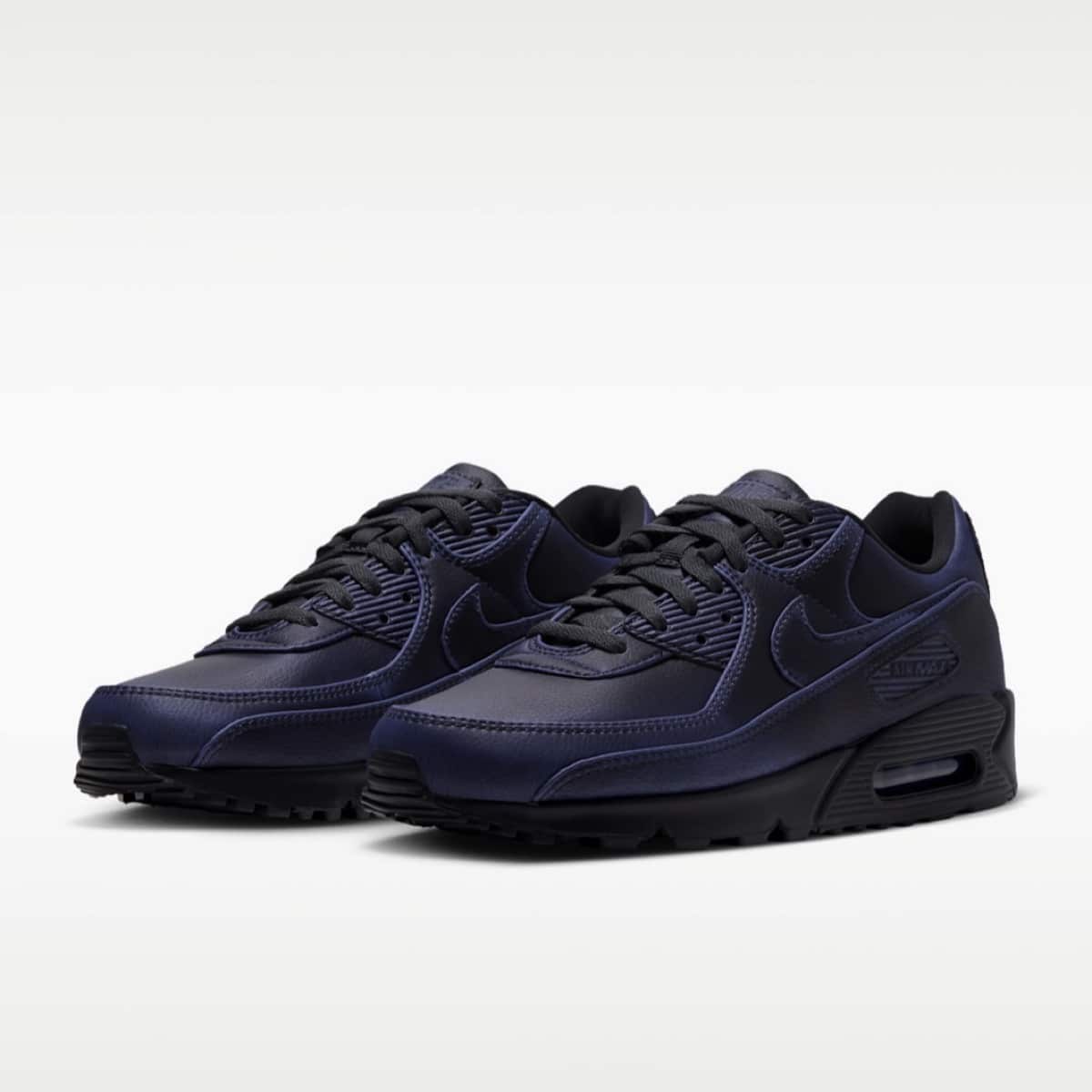 Nike Air Max 90 Dark Smoke Grey University Blue IQ7130-002 4