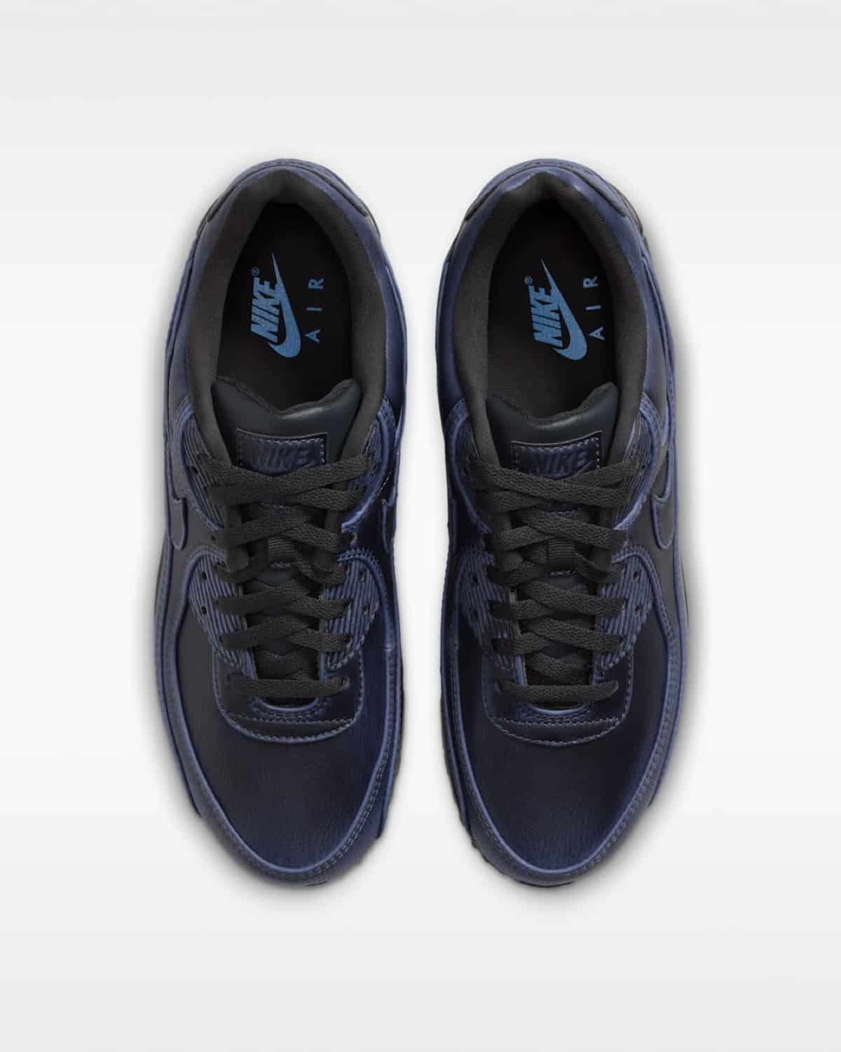 Nike Air Max 90 Dark Smoke Grey University Blue IQ7130-002 5