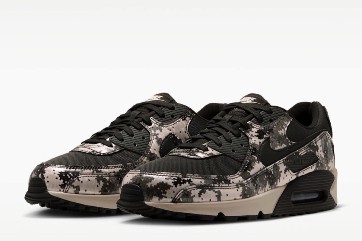 Nike Air Max 90 „Digi Camo” – cyfrowy kamuflaż w ziemistych barwach