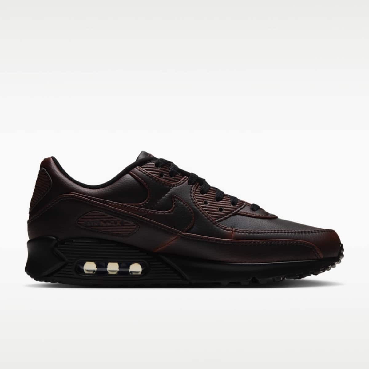 Nike Air Max 90 Leather Black Cinnamon IQ7130-001 3