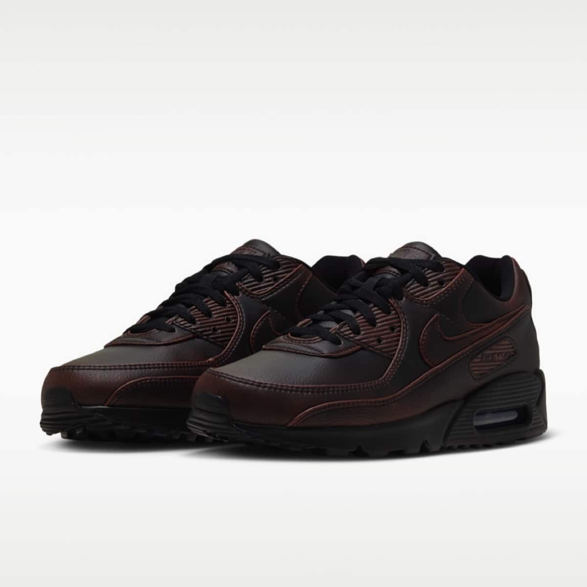 Nike Air Max 90 Leather Black Cinnamon IQ7130-001 4