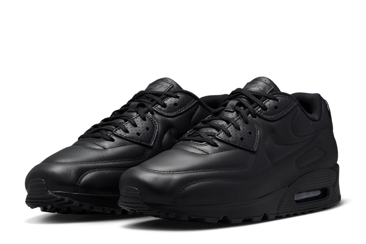 Nike Air Max 90 SP – czarna skóra zamiast tradycyjnych paneli z siateczki i zamszu