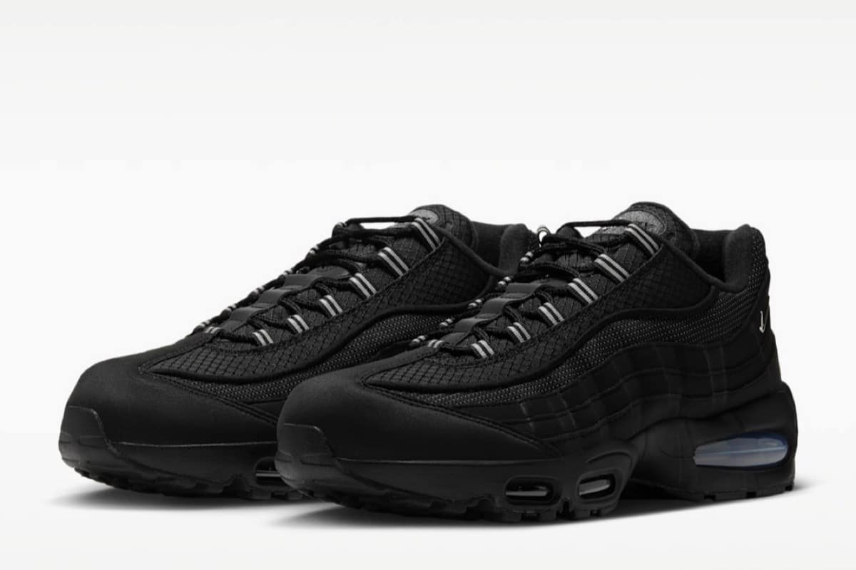 Nike Air Max 95 Big Bubble – czerń o ciężkiej, technicznej fakturze