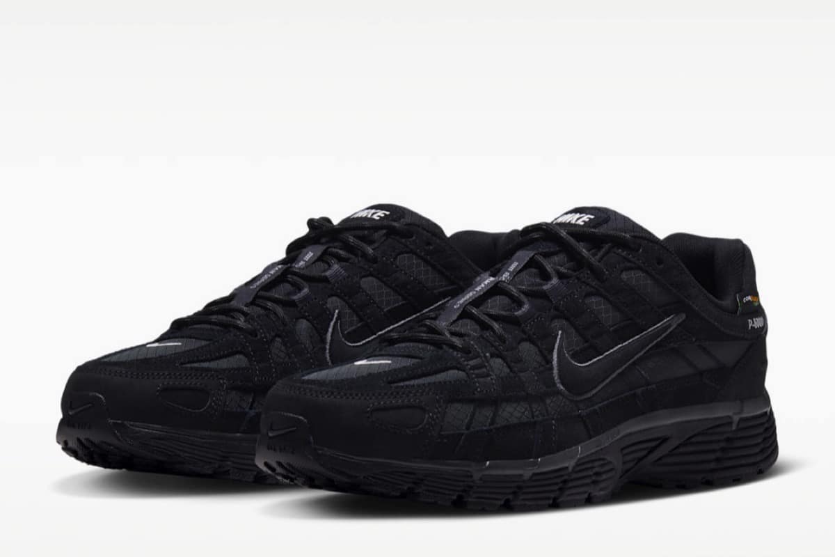 Nike P-6000 CORDURA „Black” – czarna tkanina z historią i sylwetka z lat 2000.