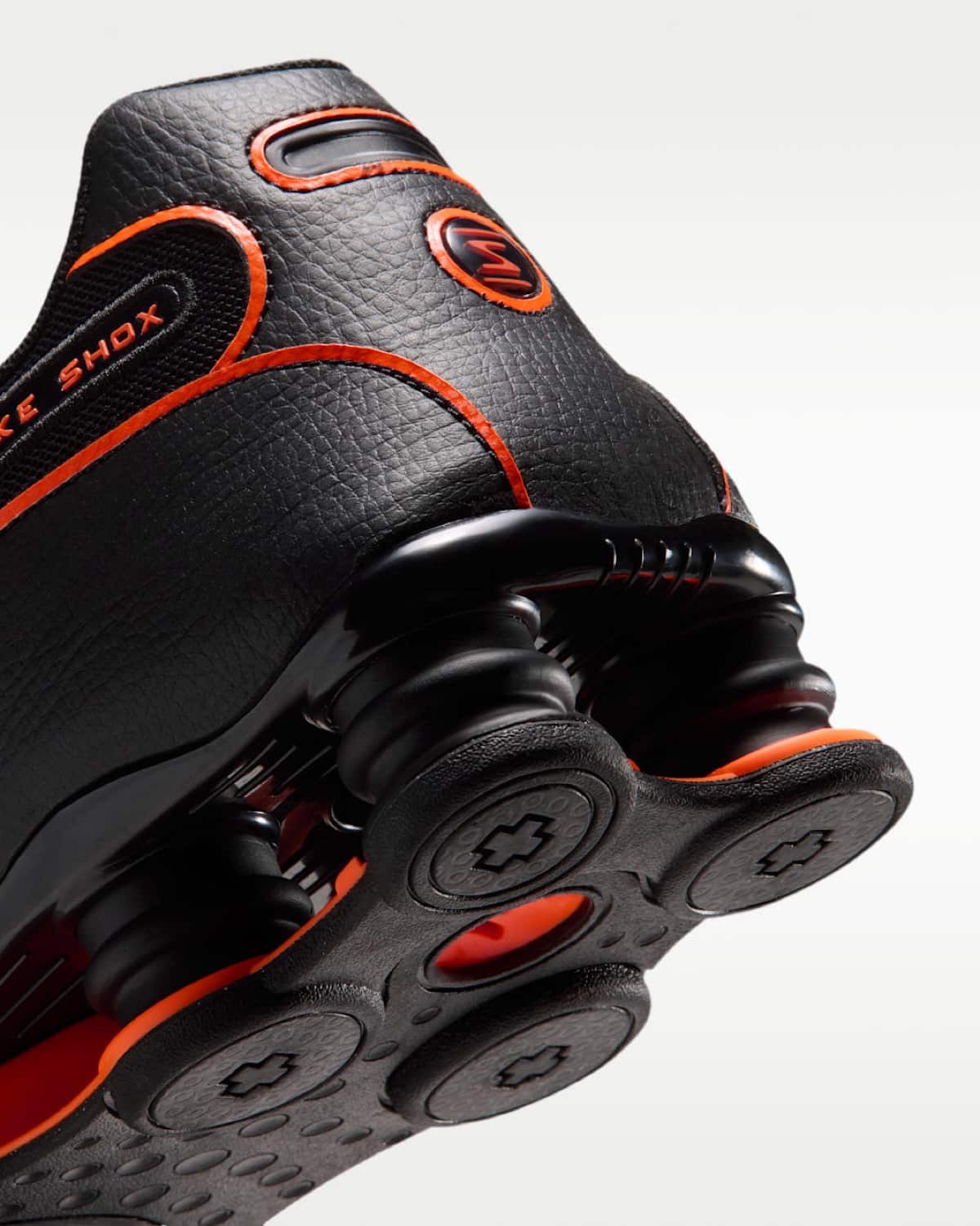 Nike Shox NZ Black Total Orange IQ8263-006 8