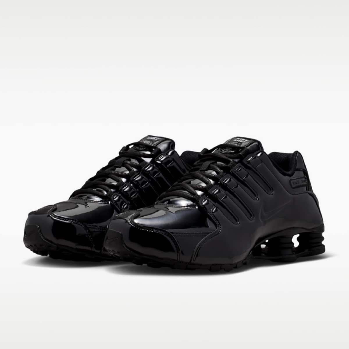 Nike Shox NZ Patent Leather Black IV5704-901 4