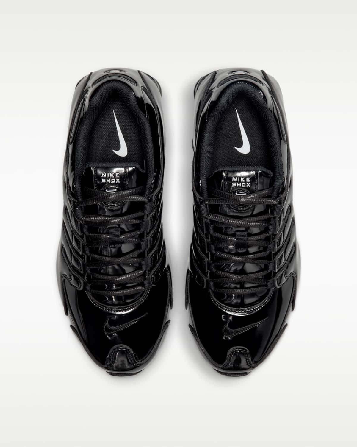 Nike Shox NZ Patent Leather Black IV5704-901 5